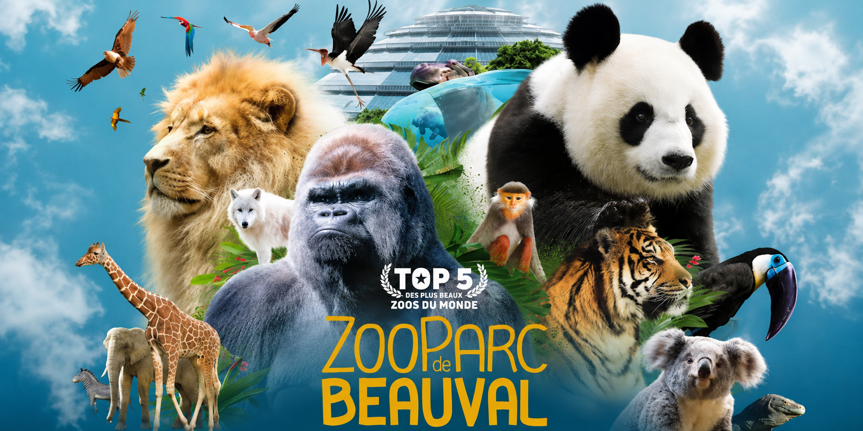 ZooParc de Beauval — pandas géants