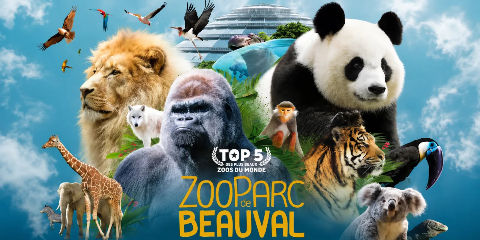 ZooParc de Beauval — pandas géants